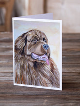Load image into Gallery viewer, Newfoundland Greeting Cards -  Blank Note Cards – 8-Pack of Artist-Designed Cards with Envelopes