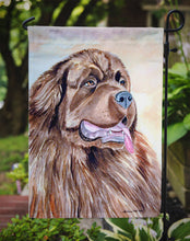 Load image into Gallery viewer, Chocolate Brown Newfie Newfoundland Garden Flag – Decorative Outdoor Yard Flag