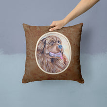 Load image into Gallery viewer, Newfoundland Throw Pillow - 14x14 Decorative Pillow – Art for Your Home &amp; Patio 7119PW1414