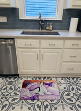 Load image into Gallery viewer, Fox Terrier Waiting on Mom Machine Washable Memory Foam Mat 7121RUG