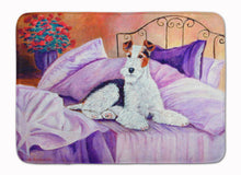 Load image into Gallery viewer, Fox Terrier Waiting on Mom Machine Washable Memory Foam Mat 7121RUG