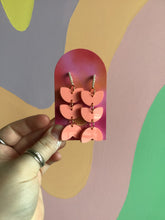 Load image into Gallery viewer, Spring Pastel Petal Earrings