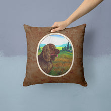 Load image into Gallery viewer, Sussex Spaniel Throw Pillow - 14x14 Decorative Pillow – Art for Your Home &amp; Patio 7122PW1414