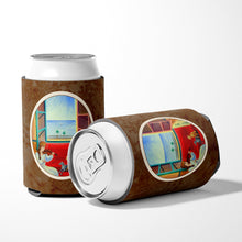 Load image into Gallery viewer, Italian Greyhounds and Violinist Can or Bottle Hugger 7126CC