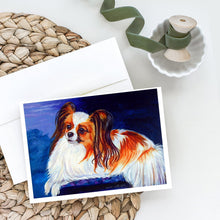 Load image into Gallery viewer, Papillon Greeting Cards -  Blank Note Cards – 8-Pack of Artist-Designed Cards with Envelopes