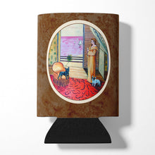 Load image into Gallery viewer, French Bulldog and lady Can or Bottle Hugger 7128CC