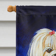Load image into Gallery viewer, Lhasa Apso Flag Canvas House Size