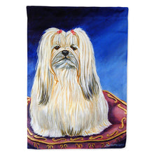Load image into Gallery viewer, Lhasa Apso Flag Canvas House Size