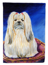 Load image into Gallery viewer, Lhasa Apso Garden Flag – Decorative Outdoor Yard Flag