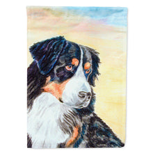 Load image into Gallery viewer, Bernese Mountain Dog Flag Canvas House Size