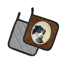 Load image into Gallery viewer, Bernese Mountain Dog Pot Holders - Set of 2 Decorative Kitchen Helpers | Made in the USA 7131PTHD