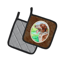 Load image into Gallery viewer, Italiano Spinone Pot Holders - Set of 2 Decorative Kitchen Helpers | Made in the USA 7134PTHD