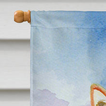 Load image into Gallery viewer, Red and White Shiba Inu Flag Canvas House Size