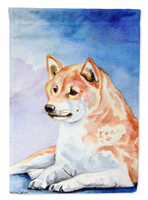 Load image into Gallery viewer, Red and White Shiba Inu Garden Flag – Decorative Outdoor Yard Flag