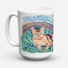 Load image into Gallery viewer, Cat - Maine Coon Dishwasher Safe Microwavable Ceramic Coffee Mug 15 ounce 7139CM15