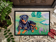 Load image into Gallery viewer, Rottweiler Indoor Outdoor Mat 18x27 Doormat