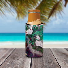 Load image into Gallery viewer, Bird - Egret Slim Can Hugger – Fun &amp; Functional Drink Coolers 7142MUK