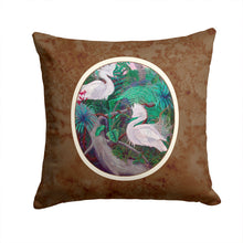 Load image into Gallery viewer, Bird - Egret Throw Pillow - 14x14 Decorative Pillow – Art for Your Home &amp; Patio 7142PW1414