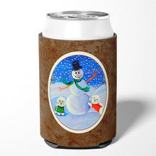 Load image into Gallery viewer, Snowman Bichon Frise Can or Bottle Hugger 7145CC