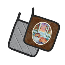 Load image into Gallery viewer, Collie Pot Holders - Set of 2 Decorative Kitchen Helpers | Made in the USA 7147PTHD