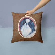 Load image into Gallery viewer, Japanese Chin Throw Pillow - 14x14 Decorative Pillow – Art for Your Home &amp; Patio 7149PW1414
