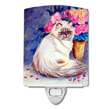 Load image into Gallery viewer, Persian Cat Ceramic Night Light 7150CNL