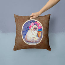 Load image into Gallery viewer, Persian Cat Throw Pillow - 14x14 Decorative Pillow – Art for Your Home &amp; Patio 7150PW1414