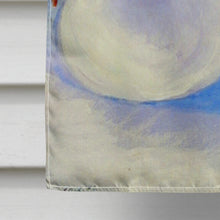 Load image into Gallery viewer, Snowman with Pomeranian Flag Canvas House Size