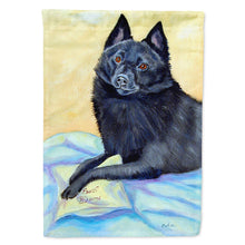 Load image into Gallery viewer, Schipperke Sweet Dreams Flag Canvas House Size