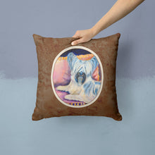 Load image into Gallery viewer, Skye Terrier Throw Pillow - 14x14 Decorative Pillow – Art for Your Home &amp; Patio 7154PW1414