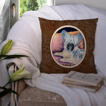 Load image into Gallery viewer, Skye Terrier Throw Pillow - 14x14 Decorative Pillow – Art for Your Home &amp; Patio 7154PW1414