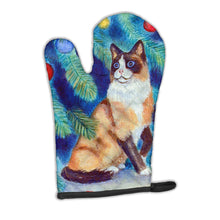 Load image into Gallery viewer, Christmas Tree Cat Oven Mitt 7155OVMT