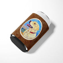 Load image into Gallery viewer, Yellow Labrador at the Beach Can or Bottle Hugger 7158CC