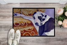 Load image into Gallery viewer, Harlequin Natural Great Dane Indoor Outdoor Mat 18x27 Doormat