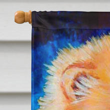 Load image into Gallery viewer, Pomeranian Garden Bud Flag Canvas House Size