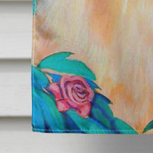 Load image into Gallery viewer, Pomeranian Garden Bud Flag Canvas House Size