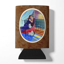 Load image into Gallery viewer, Lady with her Westie Can or Bottle Hugger 7167CC
