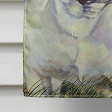 Load image into Gallery viewer, French Bulldog at the beach Flag Canvas House Size