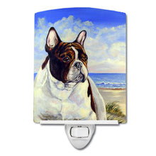 Load image into Gallery viewer, French Bulldog at the beach Ceramic Night Light 7171CNL