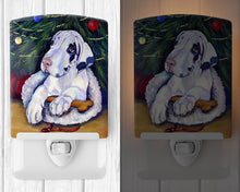 Load image into Gallery viewer, Christmas Tree with Harlequin Great Dane Ceramic Night Light 7172CNL