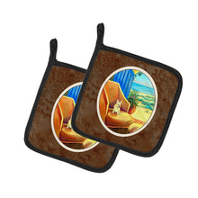 Load image into Gallery viewer, French Bulldog My Chair Pot Holders - Set of 2 Decorative Kitchen Helpers | Made in the USA 7175PTHD