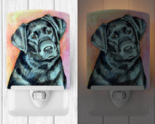 Load image into Gallery viewer, Black Labrador Ceramic Night Light 7177CNL