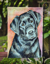 Load image into Gallery viewer, Black Labrador Garden Flag – Decorative Outdoor Yard Flag