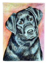 Load image into Gallery viewer, Black Labrador Garden Flag – Decorative Outdoor Yard Flag