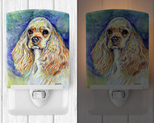 Load image into Gallery viewer, Buff Cocker Spaniel Ceramic Night Light 7178CNL