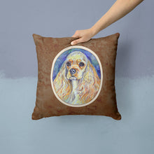 Load image into Gallery viewer, Buff Cocker Spaniel Throw Pillow - 14x14 Decorative Pillow – Art for Your Home &amp; Patio 7178PW1414