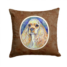 Load image into Gallery viewer, Buff Cocker Spaniel Throw Pillow - 14x14 Decorative Pillow – Art for Your Home &amp; Patio 7178PW1414