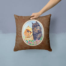 Load image into Gallery viewer, Brussels Griffon Throw Pillow - 14x14 Decorative Pillow – Art for Your Home &amp; Patio 7179PW1414