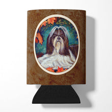 Load image into Gallery viewer, Autumn Leaves Shih Tzu Can or Bottle Hugger 7182CC