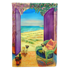 Load image into Gallery viewer, Pug Flag Canvas House Size